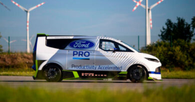 2000-сильний електричний фургон Ford SuperVan
