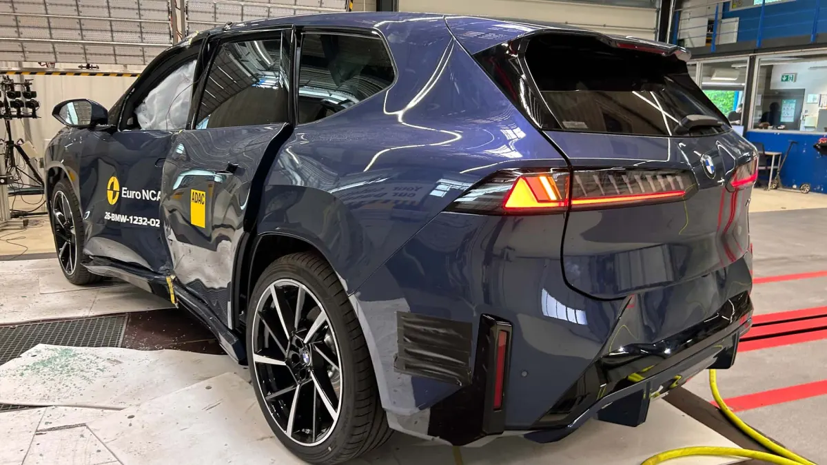 BMW iX3 Euro NCAP: Новий електричний кросовер отримав п'ять зірок за безпеку