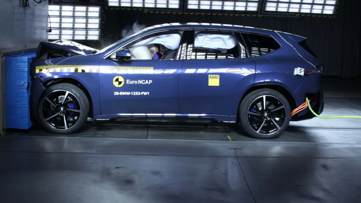 BMW iX3 Euro NCAP: Новий електричний кросовер отримав п'ять зірок за безпеку