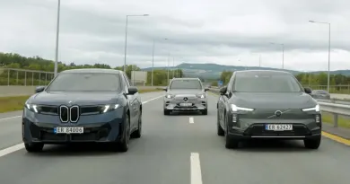 BMW iX3 проти Mercedes та Volvo: реальний тест ефективності на трасі