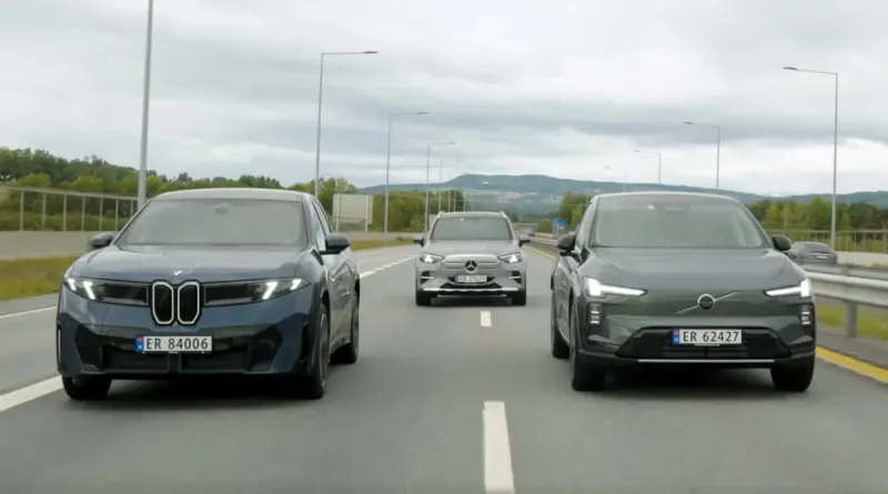 BMW iX3 проти Mercedes та Volvo: реальний тест ефективності на трасі