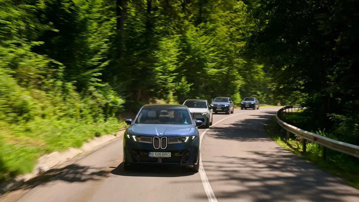 Тест-драйв BMW iX3 у горах Румунії довів безпідставність страху розрядки
