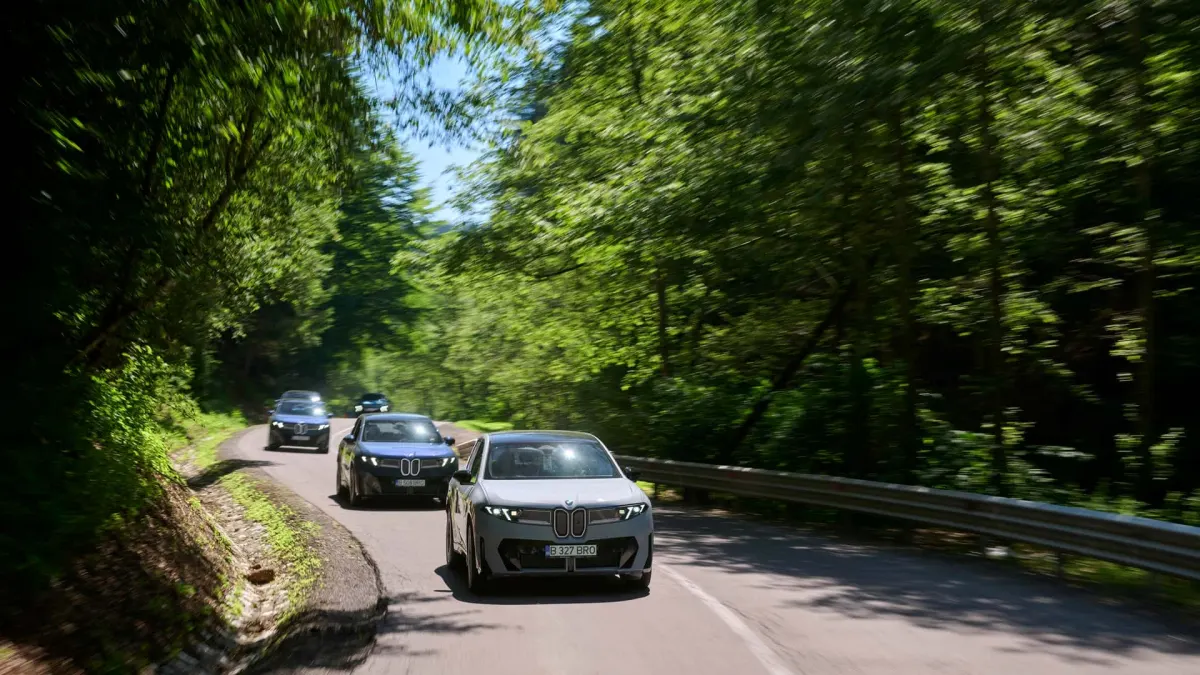 Тест-драйв BMW iX3 у горах Румунії довів безпідставність страху розрядки