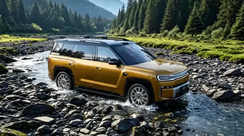 BYD Fang Cheng Bao Ti 9: розкішний 6-місний PHEV SUV з 310 км запасу ходу