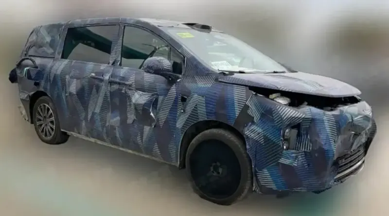 Новий мінівен BYD Ocean MPV помітили на тестах із лідаром на даху