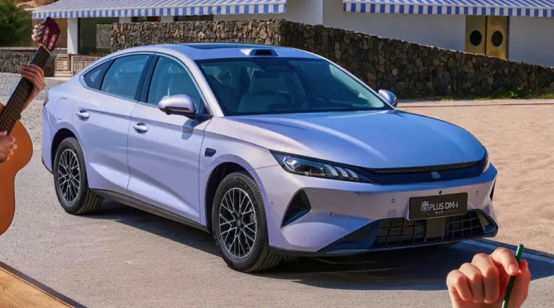 Новий седан BYD Qin Plus DM-i вийшов на ринок із запасом ходу до 2290 км