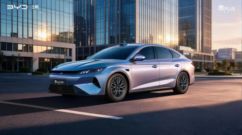 Новий BYD Qin Plus розкрив салон та рекордний запас ходу