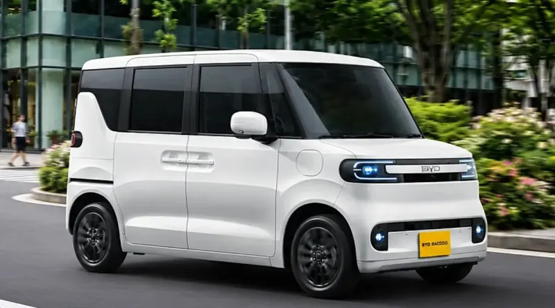 BYD Racco: перший електромобіль K-Car в Японії з запасом ходу 320 км