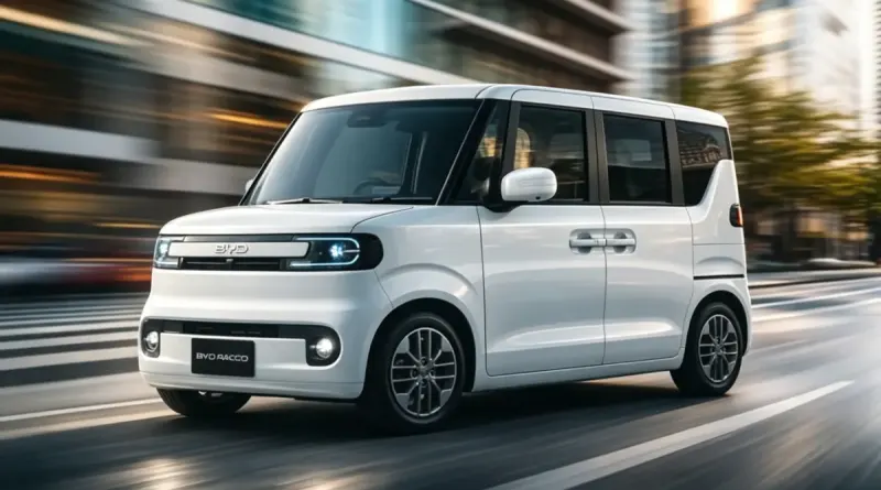 BYD Racco: Електричний мікрокар кидає виклик Suzuki на японському ринку