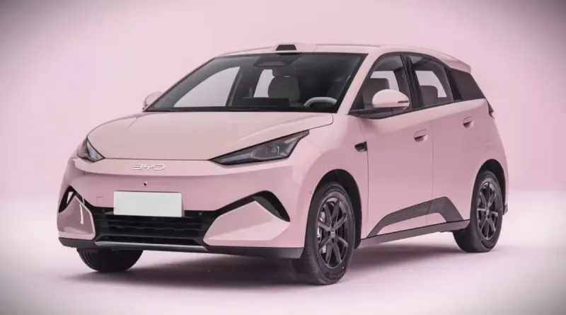 Новий BYD Seagull: задній привід, передній багажник та оновлена платформа