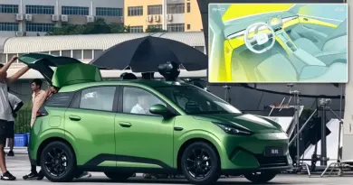 Новий BYD Seagull другого покоління: деталі інтер'єру та габарити