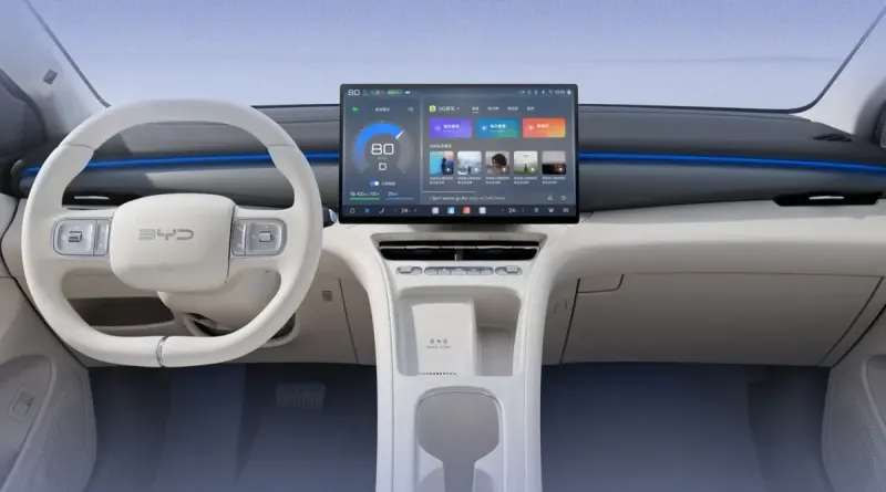 Електричний хетчбек BYD Seagull другого покоління отримав сидіння з масажем