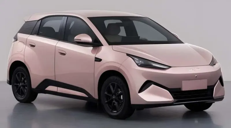 Оновлений BYD Seagull: задній привід та надшвидка зарядка