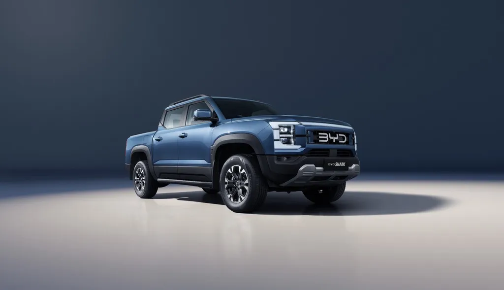 BYD Shark плагін-гібрид: Перший пікап бренду виходить на ринки Європи
