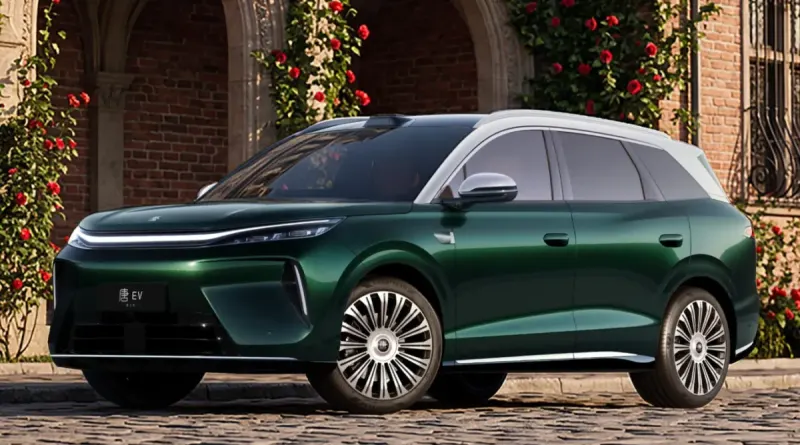 BYD Tang 3-го покоління: розкрито деталі інтер'єру та технічні характеристики