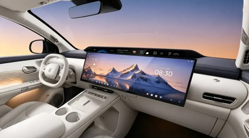 Електричний кросовер BYD Tang EV отримав гігантські екрани та надшвидку зарядку
