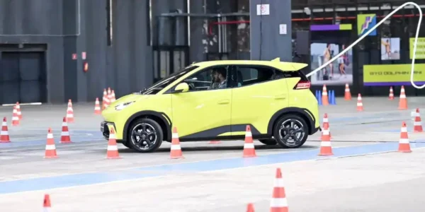 BYD Seagull під час тестів у Бразилії