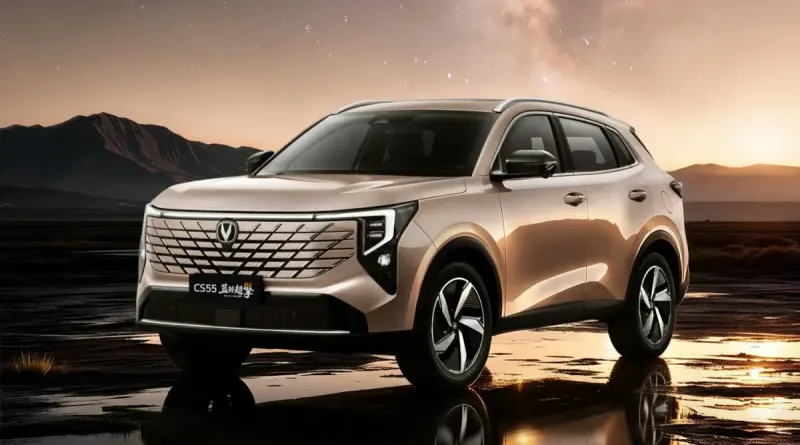 Гібридний кросовер Changan CS55 Plus HEV готують до виходу на ринок