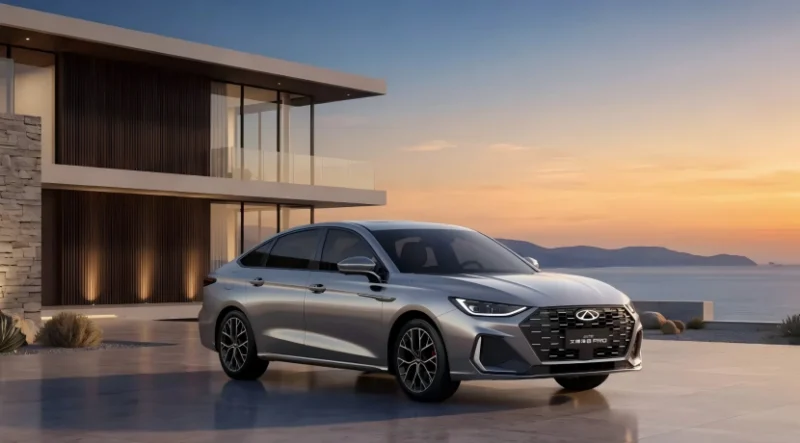 Оновлений Chery Arrizo 8 Pro 2027: інтелектуальний Falcon 500 та вигідна ціна