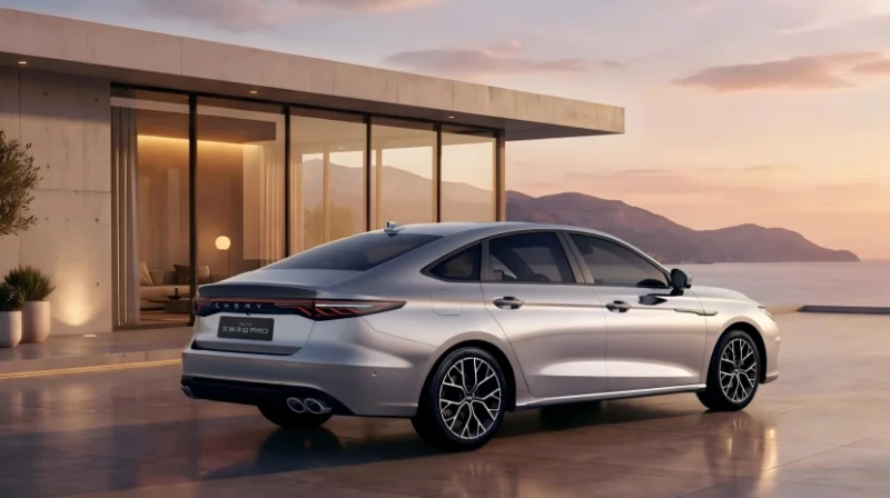Оновлений Chery Arrizo 8 Pro 2027: інтелектуальний Falcon 500 та вигідна ціна