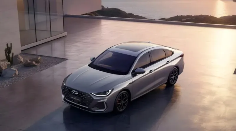 Оновлений Chery Arrizo 8 Pro 2027: інтелектуальний Falcon 500 та вигідна ціна