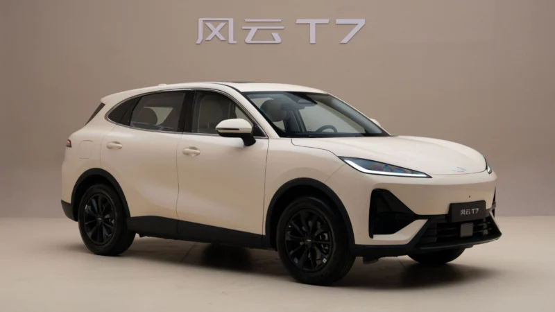 Chery Fulwin T7 стартує на китайському ринку: ціни та характеристики нового електрокросовера