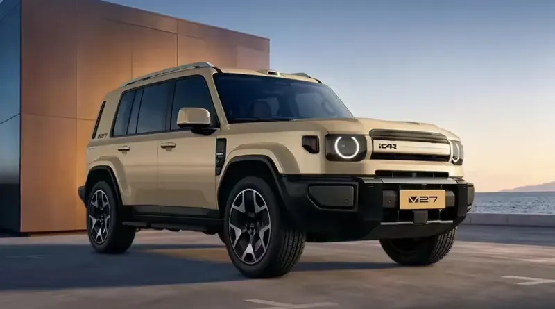 Chery iCar V27 EREV: позашляховик з великим запасом ходу