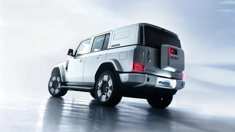 Chery iCaur V25 EREV: дебют позашляховика з запасом ходу 150 км та буксируванням 1800 кг