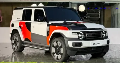 Новий рамний кросовер Chery iCaur V25 офіційно представлено перед світовим дебютом