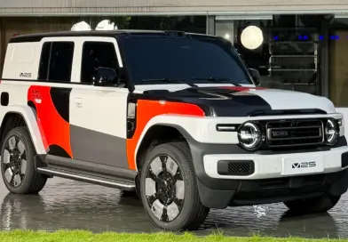 Новий рамний кросовер Chery iCaur V25 офіційно представлено перед світовим дебютом