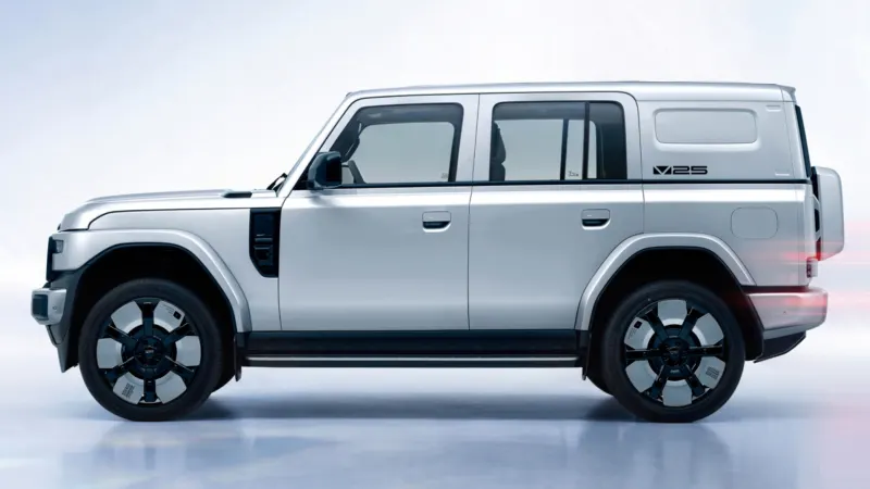 Новий рамний кросовер Chery iCaur V25 офіційно представлено перед світовим дебютом