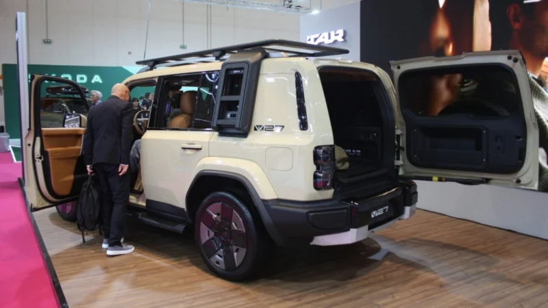 Гібридний позашляховик Chery iCaur V27 дебютував на європейському ринку