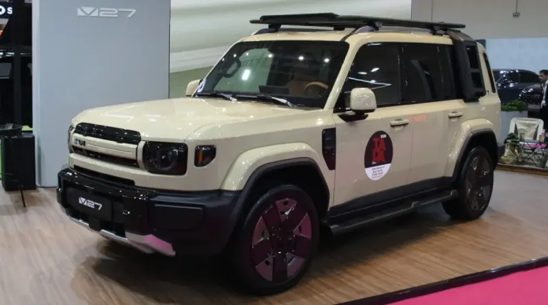 Гібридний позашляховик Chery iCaur V27 дебютував на європейському ринку