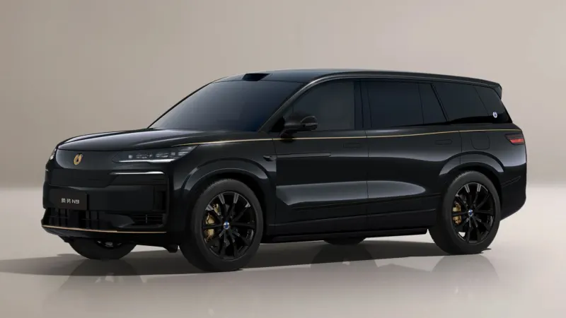 Denza N9 Dark Gold: Розкішний гібридний кросовер з 24-каратним золотом
