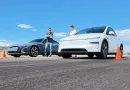 Драг-рейсинг Tesla Model Y проти Audi E-Tron GT та BMW i8: вражаючий результат