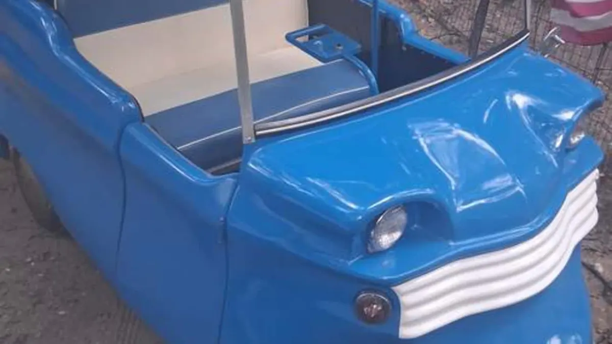 Ретро-мініатюра на батарейках: унікальний електромобіль Electric Shopper продають за ціною сучасного авто
