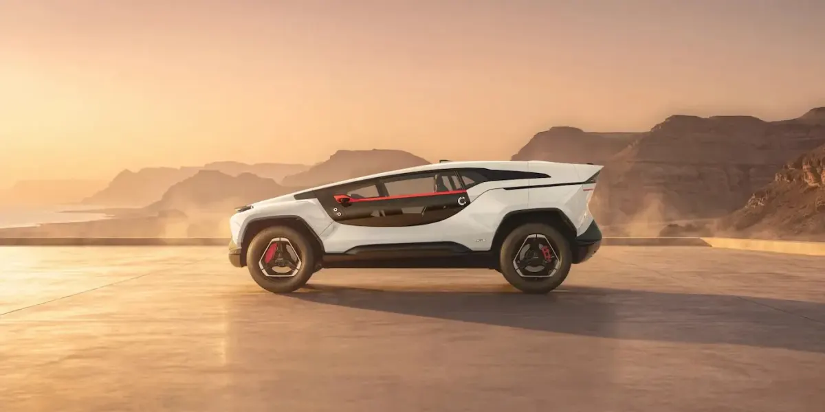 Ceer EXOBOT: перший саудівський електромобіль у кузовах кросовер та седан