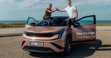 Новий електромобіль Skoda Peaq подолав 936 км на одному заряді батареї