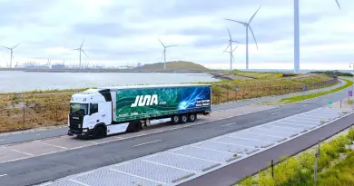 Спільний проект JUNA вивів на дороги Європи понад 100 електричних вантажівок Scania