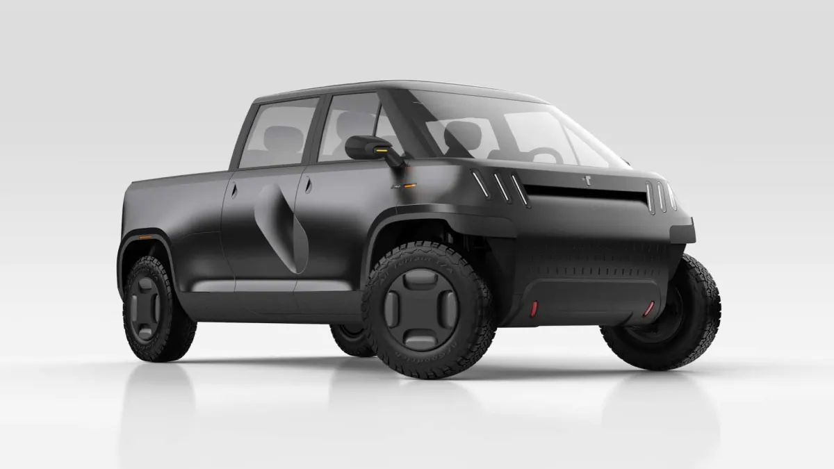 Мініатюрний електричний пікап Telo MT1: тягова потужність на рівні Ford F-150