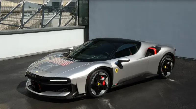 Новий суперкар Ferrari CZ26 поєднав стиль електрокара Luce та платформу SF90
