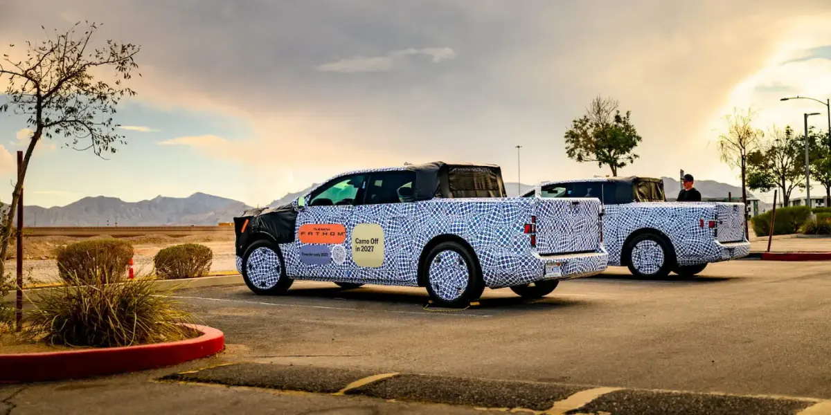 Новий електричний пікап Ford Fathom вражає ціною та технологіями