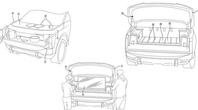 Ford Fathom отримає інноваційний передній багажник з телевізором
