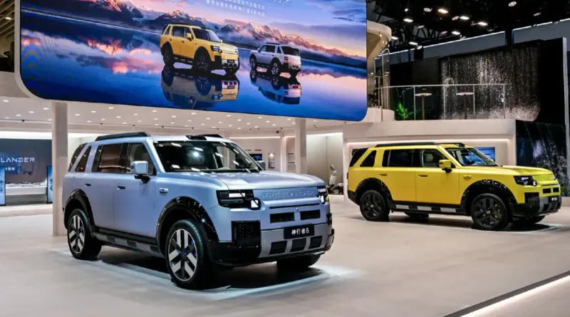 Кросовер Freelander 8 з потужністю 818 к.с. готується до офіційного старту продажів
