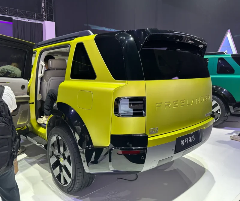 Кросовер Freelander 8 на 818 к.с. від Chery та JLR надійшов у продаж
