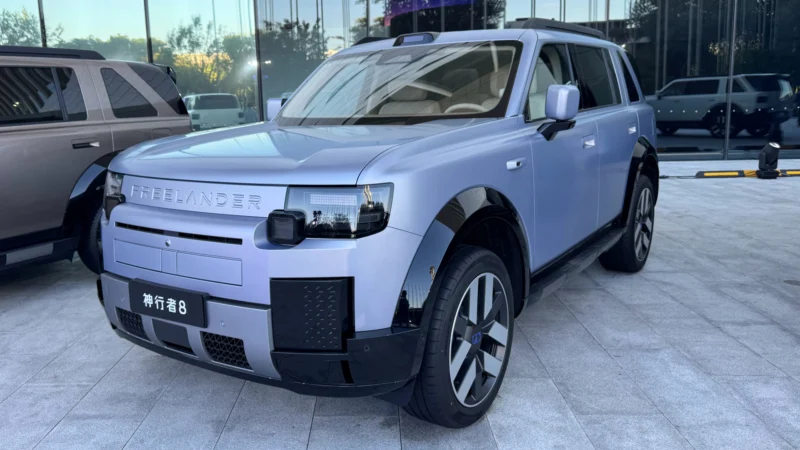 Позашляховик Freelander 8 зібрав 5000 підтверджених замовлень за перші 12 годин