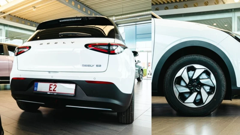 Компактний хетчбек Geely E2 з'явився у європейських дилерів перед стартом продажів