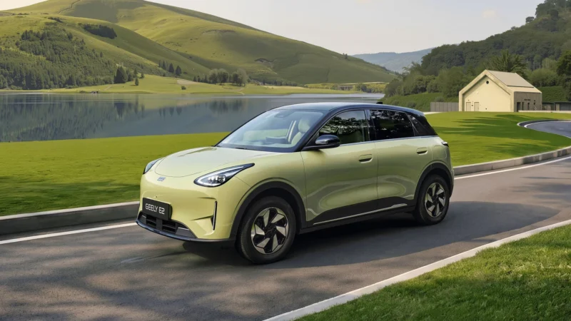 Geely E2: міський електрокар стартує в Європі з ціною від $22 490