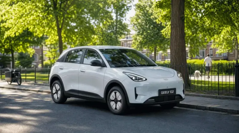 Geely E2: міський електрокар стартує в Європі з ціною від $22 490