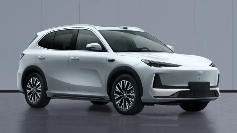 Geely EX5 отримав величезний فرونк та потужний задній привід перед стартом продажів